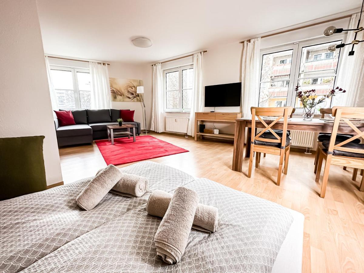Ambiente-Wohnung - Zentrum Und Park In 5 Minuten Zu Fuss - Parkplatz - Netflix Leipzig Buitenkant foto
